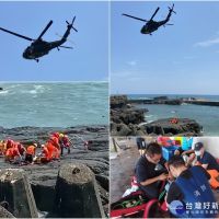 宜縣大溪漁港釣客遭大浪襲擊落海　4死1命危4輕傷