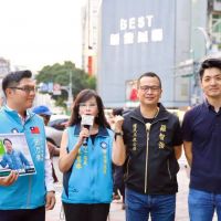 快新聞／蔣萬安、羅智強同框推公投 避談北市長選舉話題