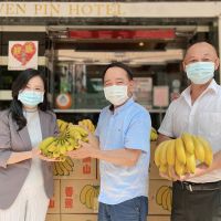 觀光局挺蕉農 採購萬斤香蕉送旅館