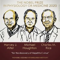 2020年諾貝爾醫學獎3位得主 研究C型肝炎病毒受肯定