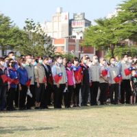 慶祝中華民國生日快樂　南市各界舉行升旗典禮