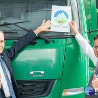 環境永續經營超前部署　低碳車隊聯盟生態物流誓師