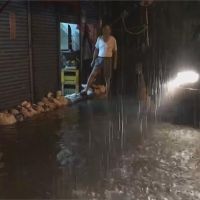 一夜2地震 雨彈狂炸 宜蘭市區一度積水30公分