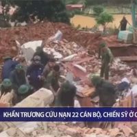 越南中部「奪命土石流」埋２２士兵　尋獲１０人遺體