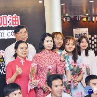 明道大學華語中心辦異國市集　歡度越南婦女節