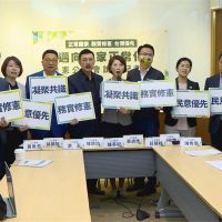 綠拚台灣邁向正常化 憲法修正案連署過半