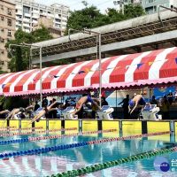 桃園市長盃游泳錦標賽開幕　483名池中蛟龍同場競技