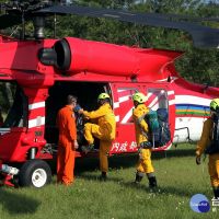 新竹林管處陸空聯合搶救森林火災訓練　擴大相互支援效益