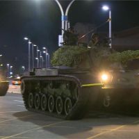 國軍戰備週啟動 CM11戰車.雲豹甲車進駐淡水