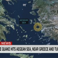快新聞／希臘愛琴海規模7.0強震 當地建築物倒榻「不排除有海嘯」