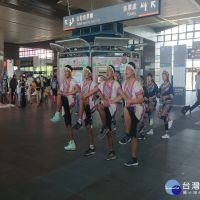 「原音天籟音樂節」在台中　民和國中高鐵台中站快閃表演
