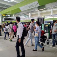 台中捷運試營運首日破7.5萬人次 高鐵台中站成最熱門站點