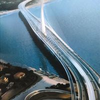 淡江大橋 紓解淡水交通未來增添新地標