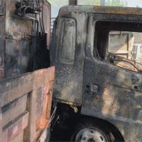 林內鄉清潔隊火警 7輛工作車全毀損失上千萬