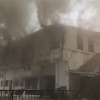 宜蘭豆腐乳加工廠大火 2樓為住家幸無傷亡