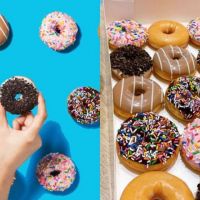 美日甜甜圈大戰！ Krispy Kreme推出迷你版， Mister Dount 抓住草莓控