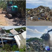 守護宜蘭海岸環境　1年清出千噸廢棄物