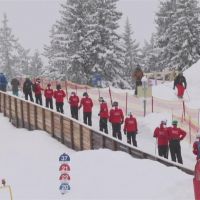 奧地利辦滑雪世界盃 以圍籬隔賽場嚴格防疫