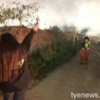 環保局開罰了！蘆竹鐵皮工廠火災造成空氣及水汙染