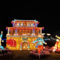 2021台灣燈會副燈「犢站金榜」元宵在台南北門首度亮相
