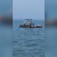 「工作筏垃圾填海」被釣客抓包 最高罰百萬