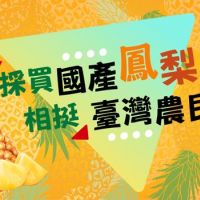 快新聞／台灣農產嘉年華電商「鳳梨專區」上線 國產新鮮鳳梨、加工品直接買