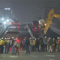 中博高架橋拆除工程首日 進度超前順利