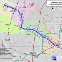 台中捷運藍線綜合規劃完成報部　總長24.8公里1309億元