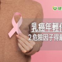 35歲以下乳癌佔9%！　２危險因子得嚴防