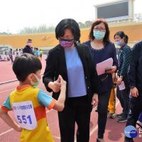 彰化縣適應體育田徑賽登場　王惠美讚許選手「您們是最棒的！」