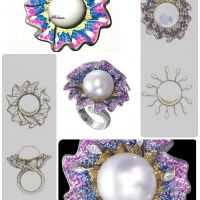 方國強高級訂製珠寶 「Jardin des Tuileries 春日印象」春光下珠寶花朵 光彩耀眼