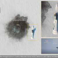 俄羅斯北極大秀核潛艦 全被美國看光光