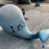 臺南灣裡親水公園公共藝術品損壞　工務局採用3D列印修復