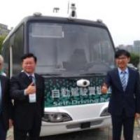 經濟部自駕科技落地新竹 竹北高鐵自駕公車測試上路