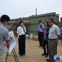 賴峰偉赴望安關心建設　承諾協助解決地方需求