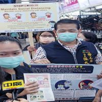 中市勞工局加強防疫宣導   移工感謝:台灣相對安全