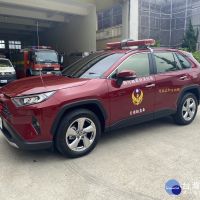 捐車助消防　竹北市北和宮回饋社會