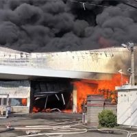 快新聞／彰化保麗龍工廠大火狂燒　廠房被烈焰吞噬