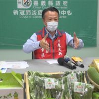 翁章梁直播力推蔬菜箱 呼籲團結對抗病毒