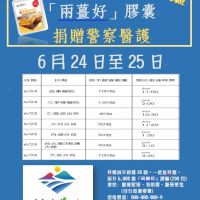 致敬防疫前線警察醫護　台灣常溫捐贈「兩薑好」3300包攜手共抗疫情