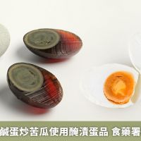 皮蛋豆腐、鹹蛋炒苦瓜使用醃漬蛋品 食藥署稽查保食安