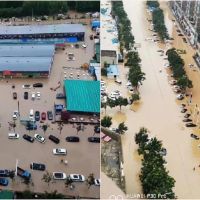 河南鄭州千年級暴雨　相當於被倒進「317個西湖」！