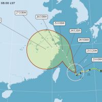 快新聞／烟花颱風暴風圈逐漸接近　氣象局：越晚雨越大