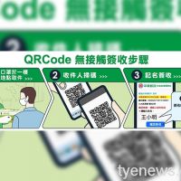 中華郵政「QR Code零接觸簽收」科技防疫安心服務