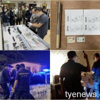 【有片】壢警強力掃黑除惡 一舉破獲竹聯幫信堂討債集團