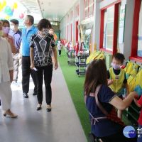台東幼兒園、托嬰中心開放收托　饒慶鈴視察復課情形與防疫措施