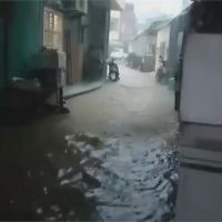 小琉球10年來罕見大淹 村落泡在泥水中
