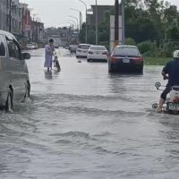 暴雨炸雲林　北港鎮水淹民宅中午過後停班課