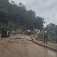 馬祖芹壁村遭沖毀 百名國軍緊急出動救災