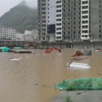 影／暴雨襲擊中國陝西、重慶　水淹2樓8.8萬人受災